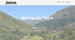 Desktop Screenshot of metropolistours.ch